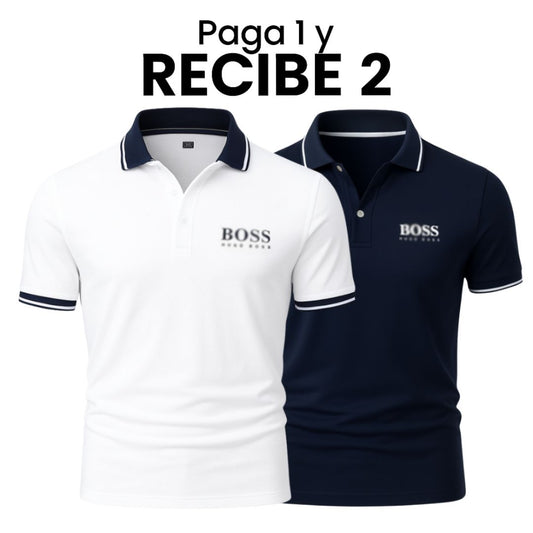 [Compra 1 y llévate 2] Kit Premiere de Camisetas Polo de H. Boss